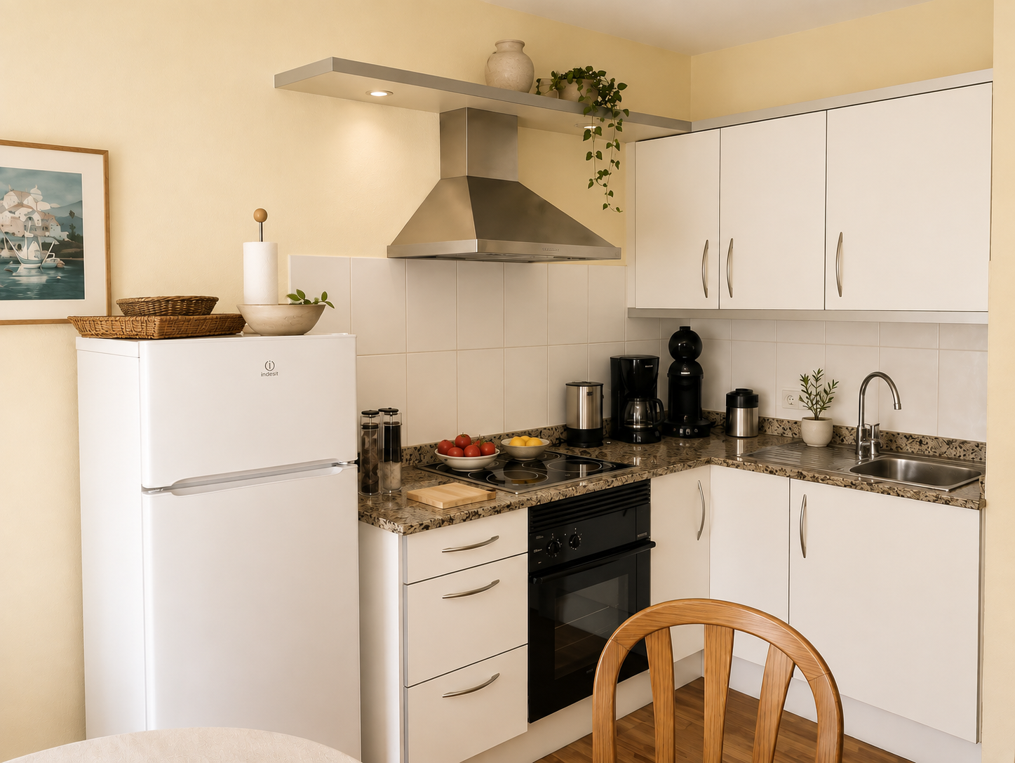 Helles Apartment mit großer Dachterrasse nahe dem Meer in Cala Ratjada